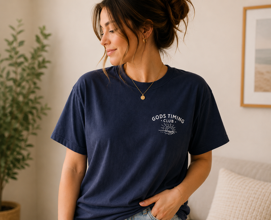 God's Timing Club Shirt
