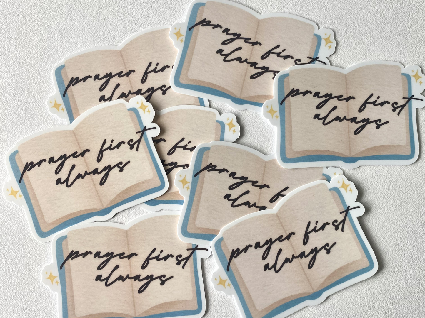 Prayer First Always Sticker