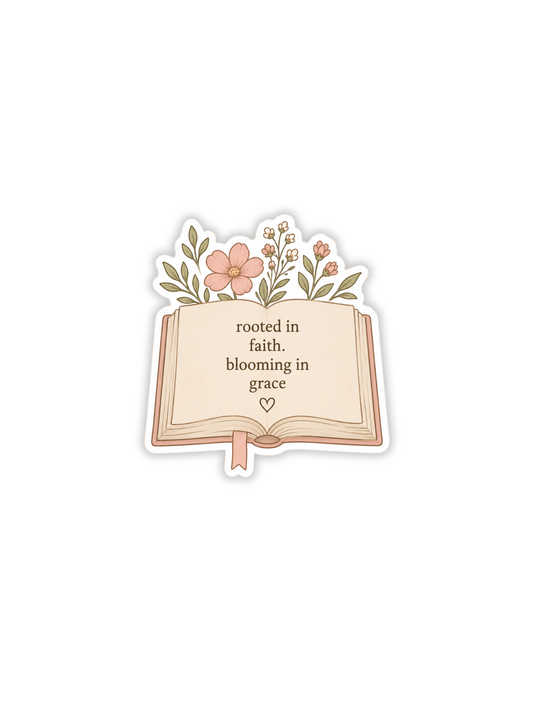Rooted in Faith Sticker