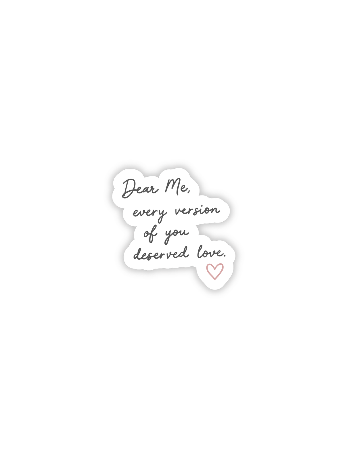 Dear Me Sticker