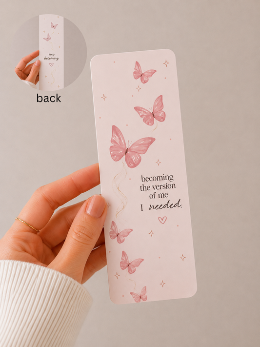 Becoming The Version of Me Bookmark