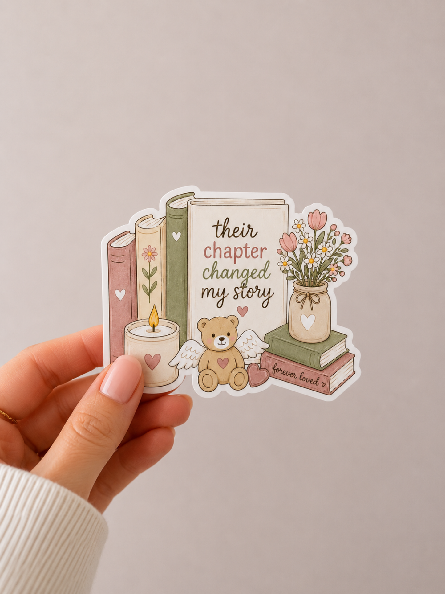 Their Chapter Changed My Story Sticker
