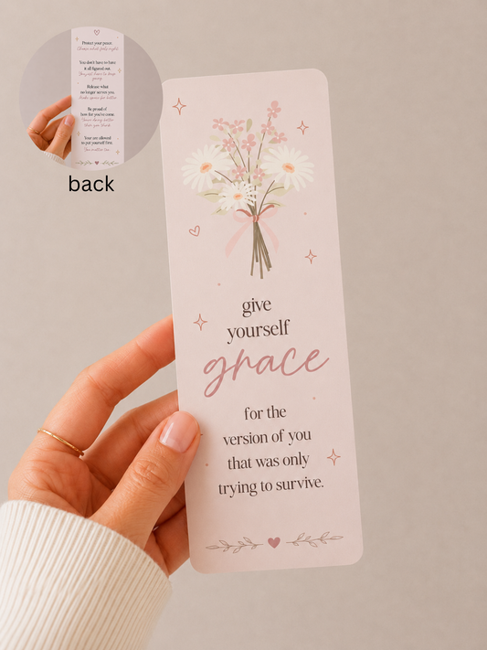 Give Yourself Grace Bookmark