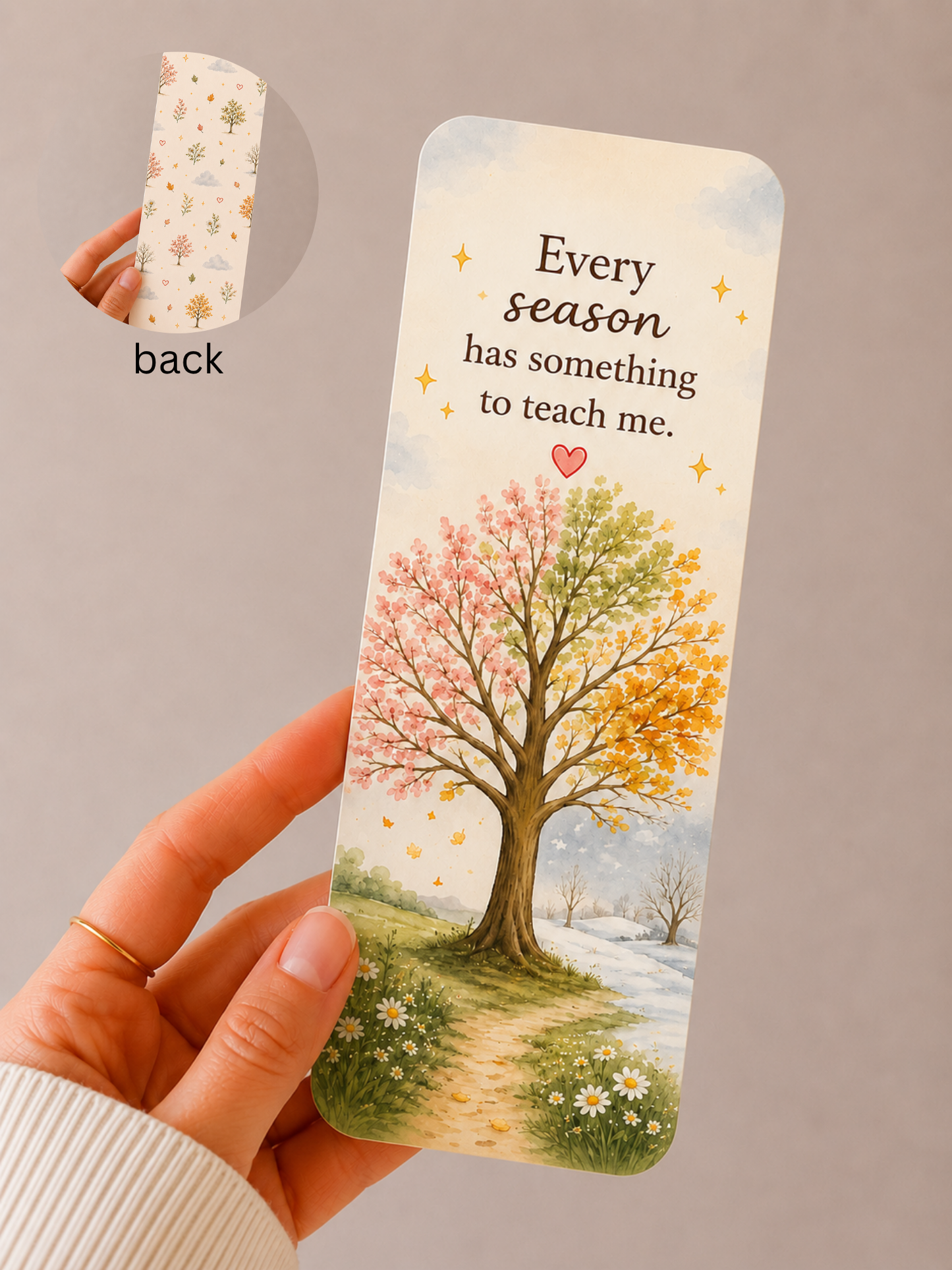 Every Season Has Something to Teach Me Bookmark