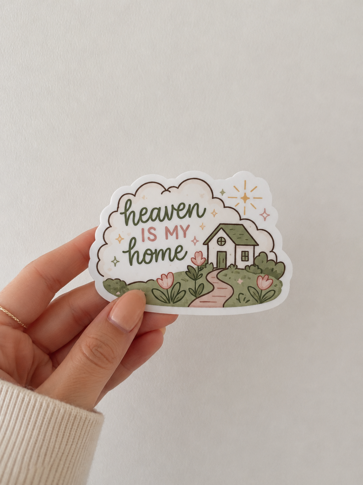 Heaven Is My Home Sticker