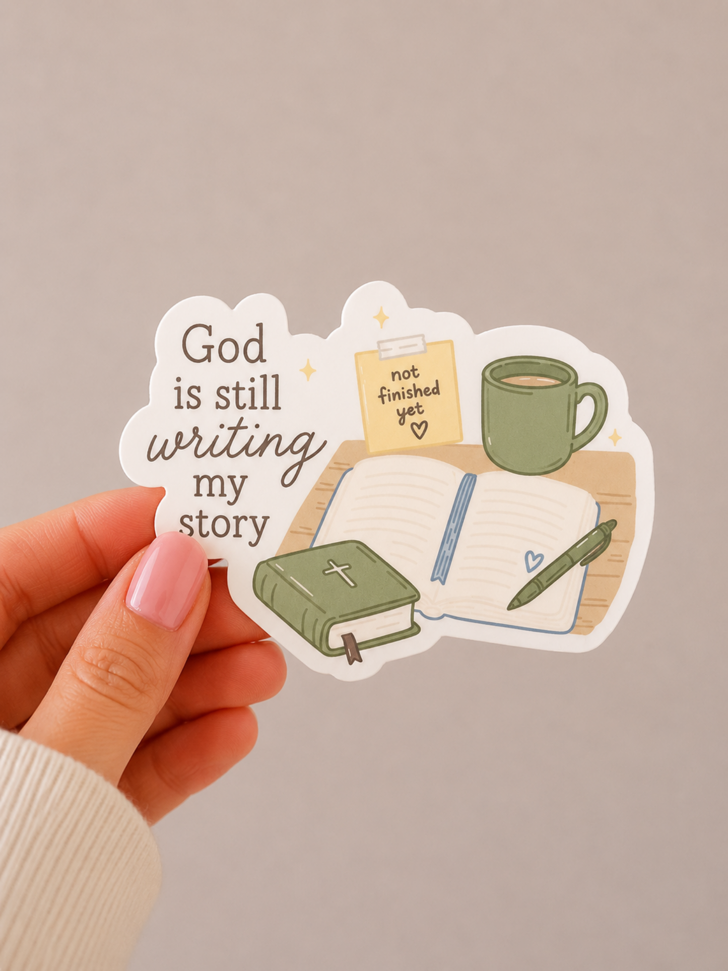 God is Sill Writing my Story Sticker