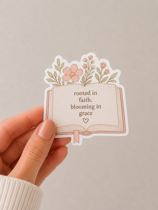 Rooted in Faith Sticker