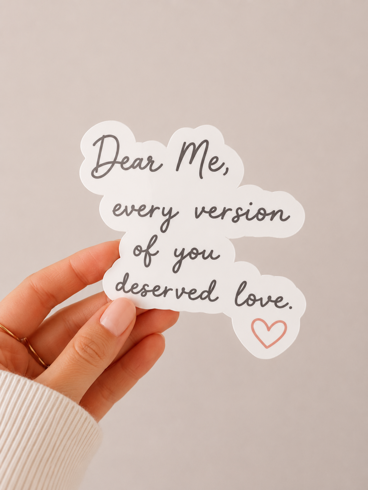 Dear Me Sticker