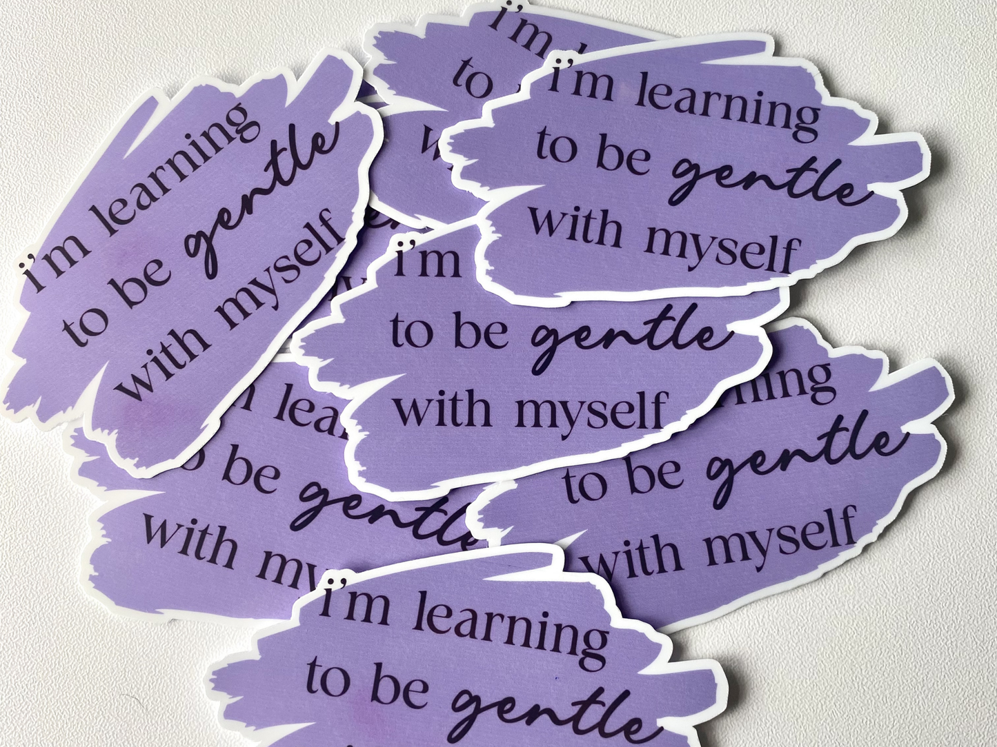 I’m Learning to Be Gentle With Myself Sticker