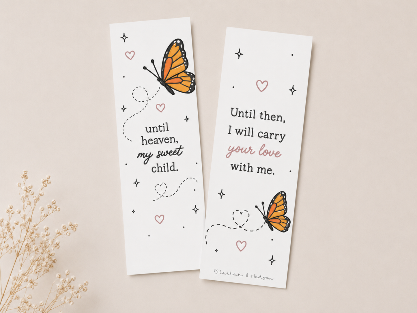 Until Heaven, My Sweet Child Bookmark