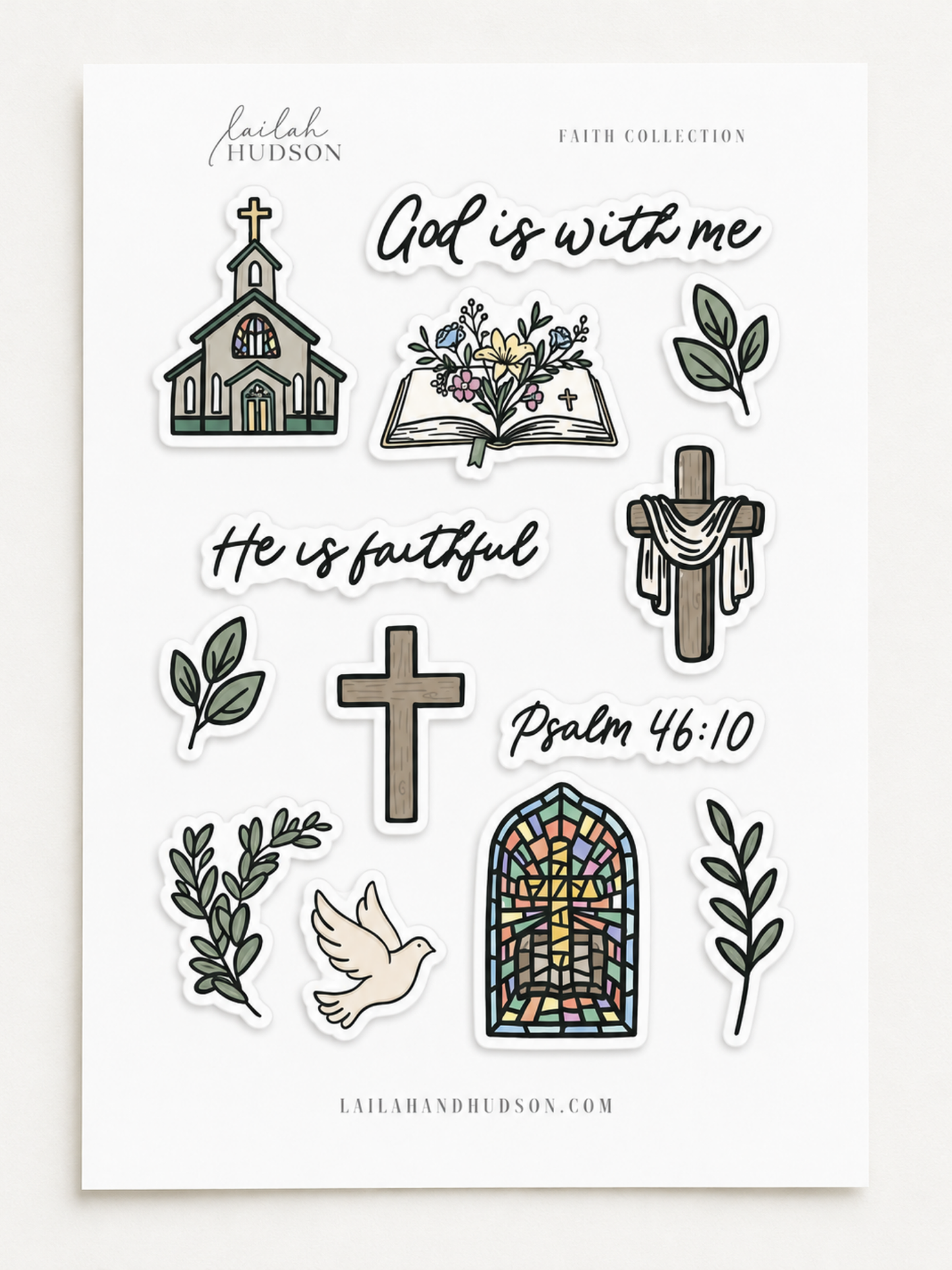 Faith Sticker Sheet