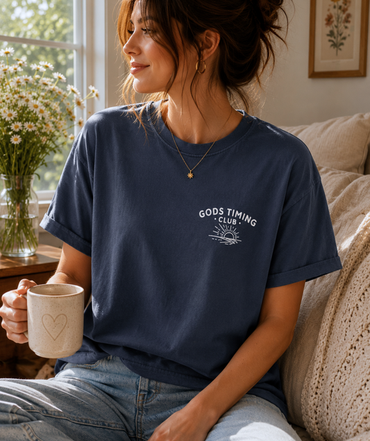 God's Timing Club Shirt