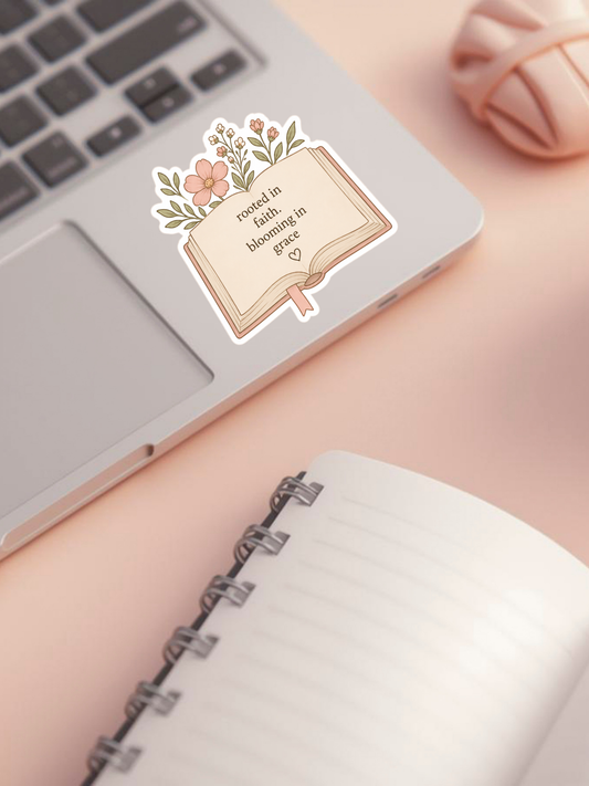 Rooted in Faith Sticker