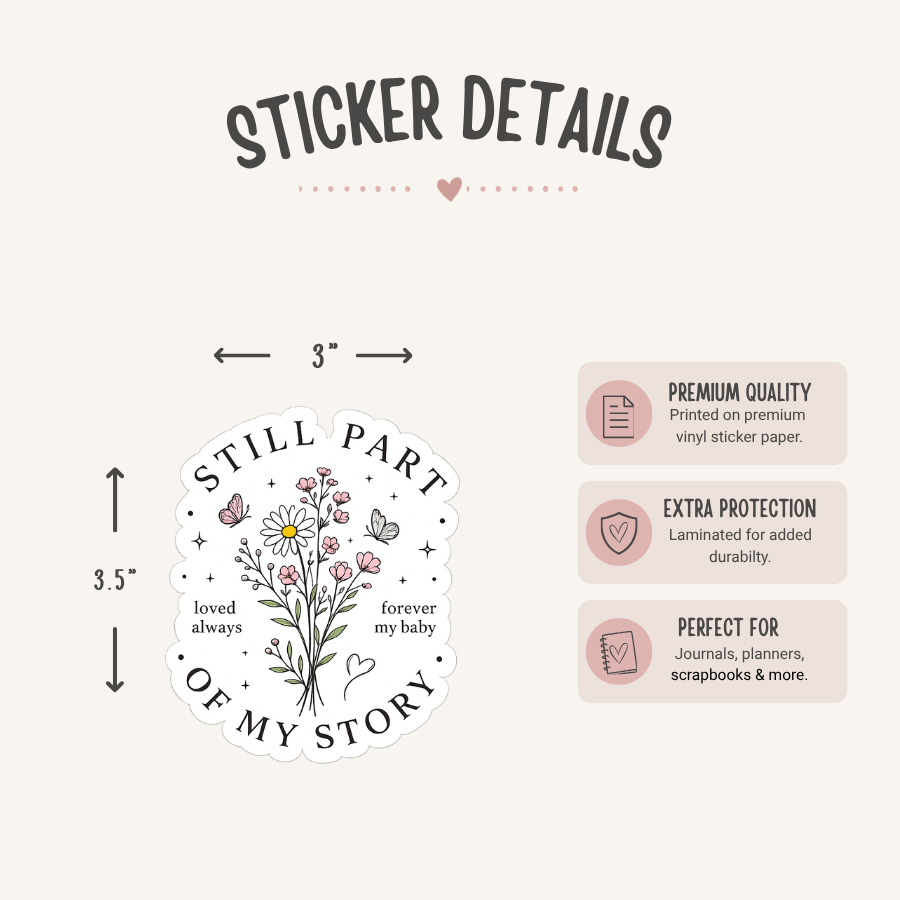 Still Part of My Story Sticker