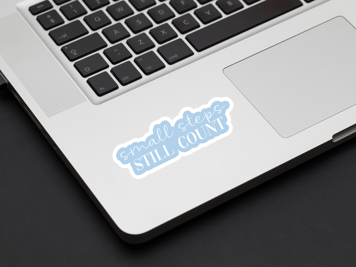 Small Steps Still Count Sticker