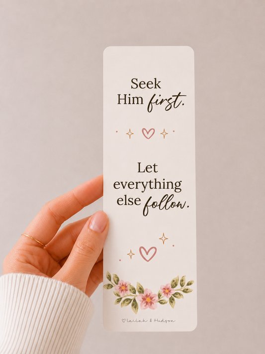 She Seeks Him Bookmark