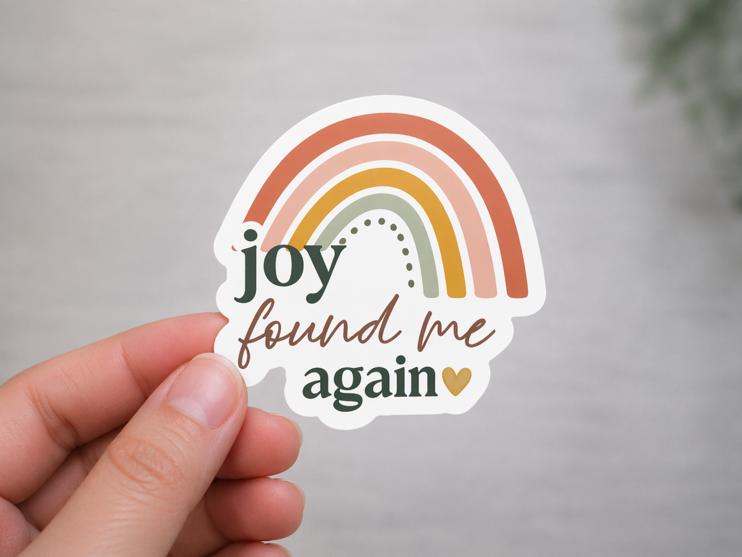 joy found me again