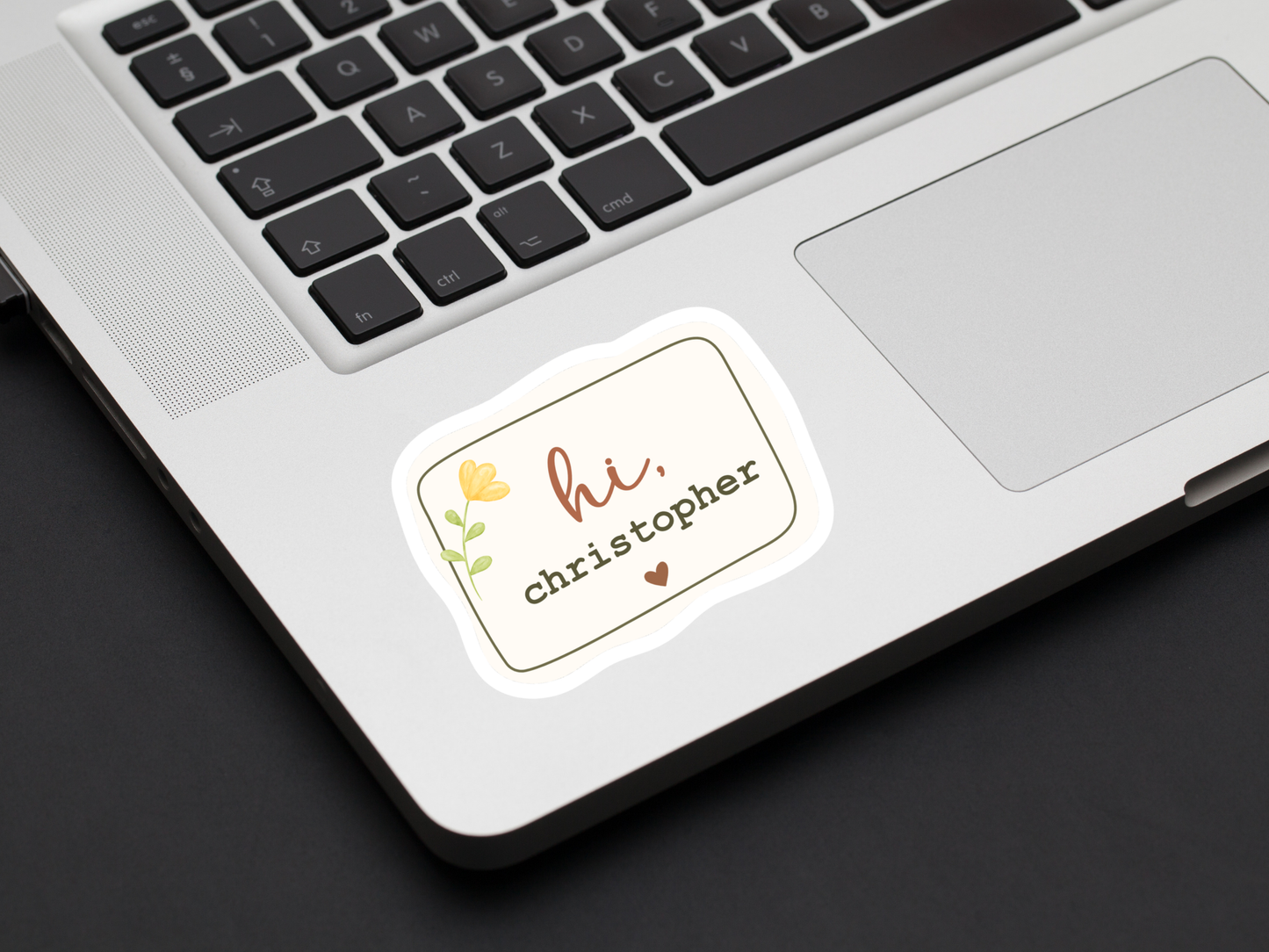 Hi Christopher Memorial Sticker