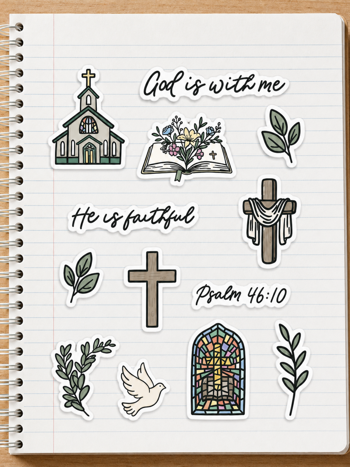 Faith Sticker Sheet