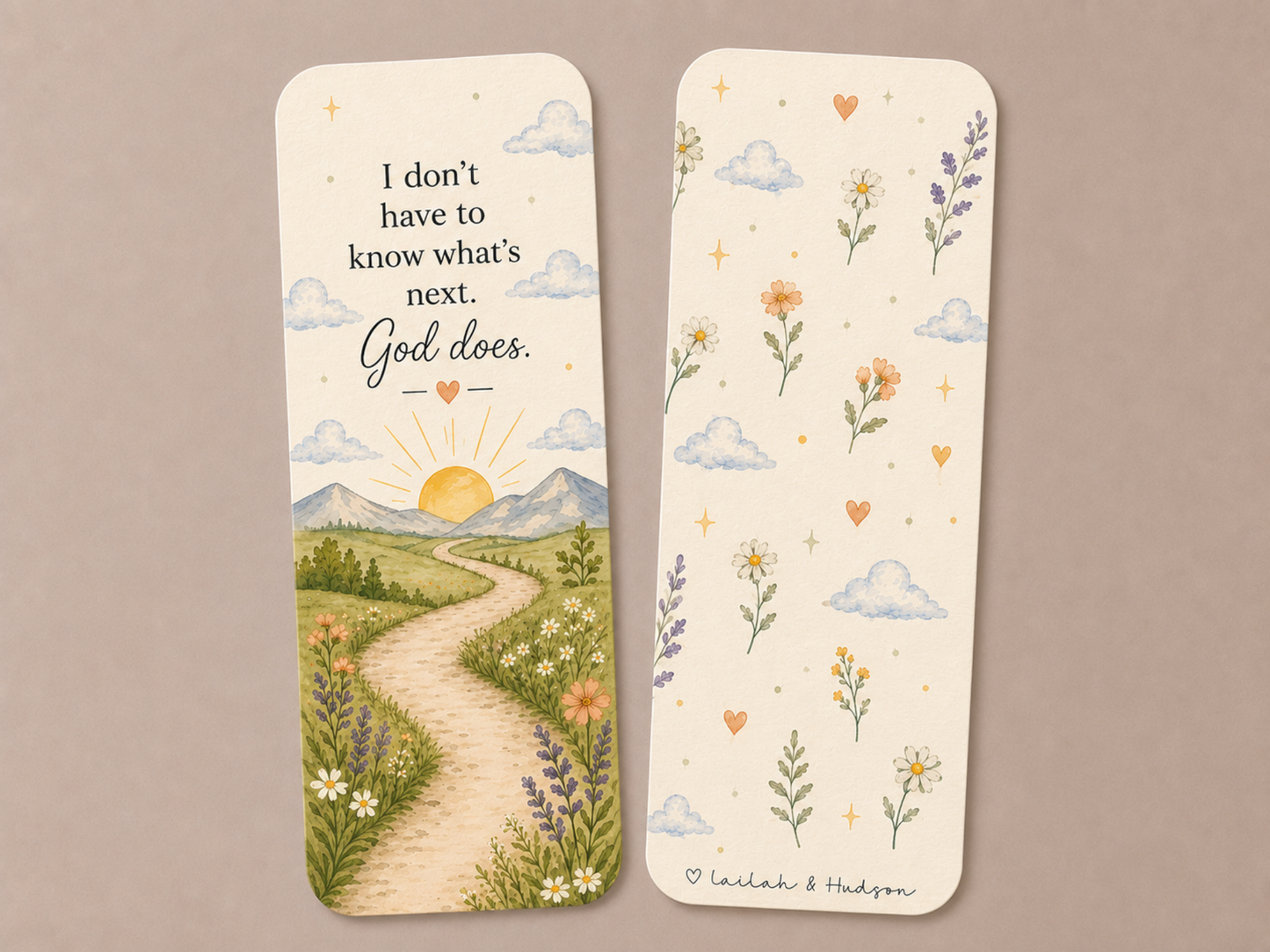 I Don't Have to Know What's Next Bookmark