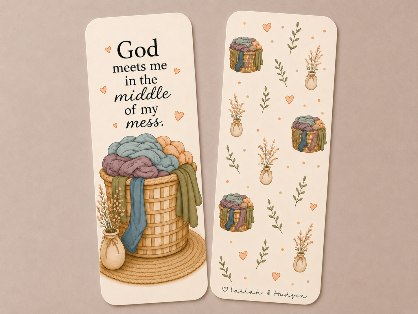 God Meets Me in the Middle of My Mess Bookmark