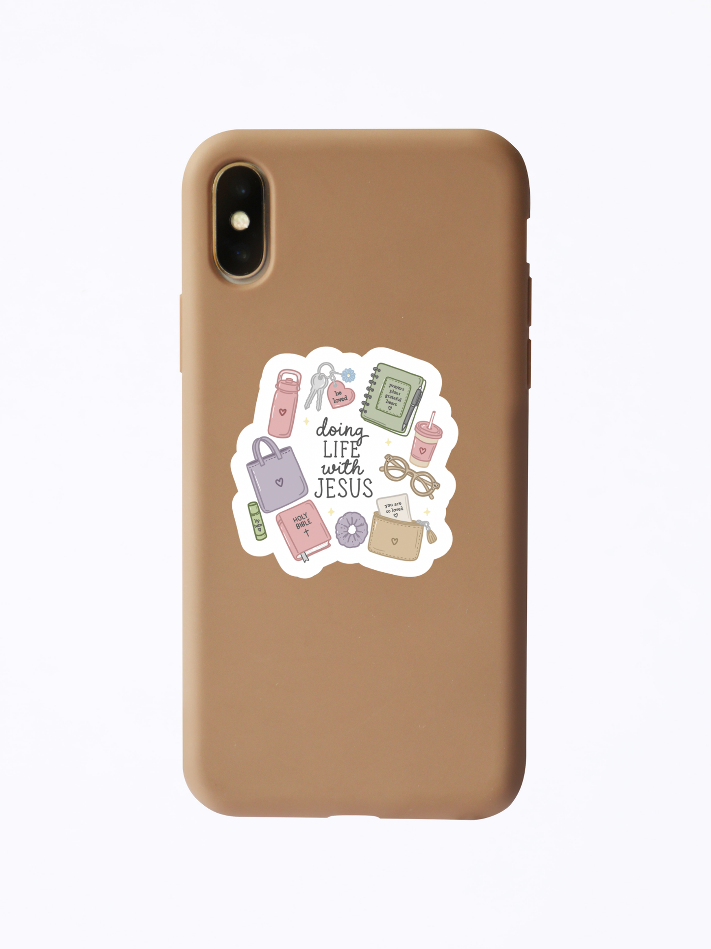 Doing Life With Jesus Sticker