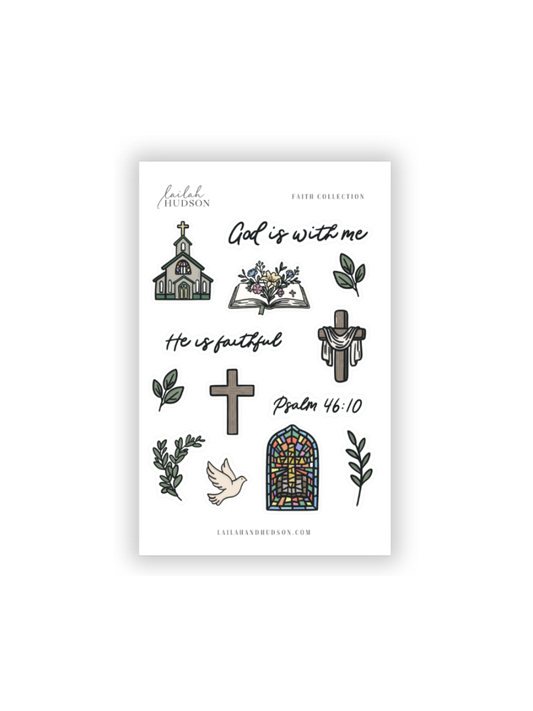 Faith Sticker Sheet