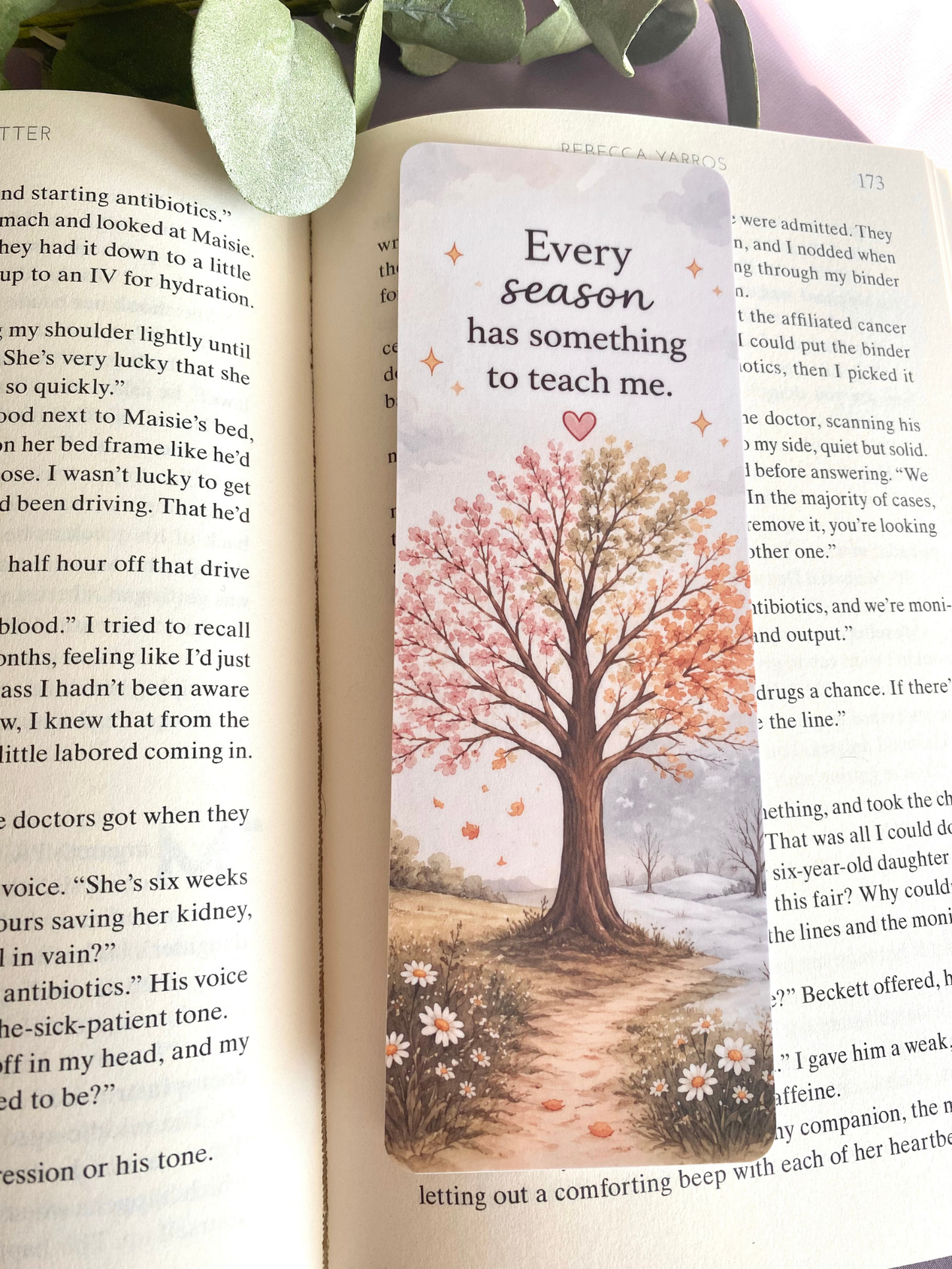 Every Season Has Something to Teach Me Bookmark