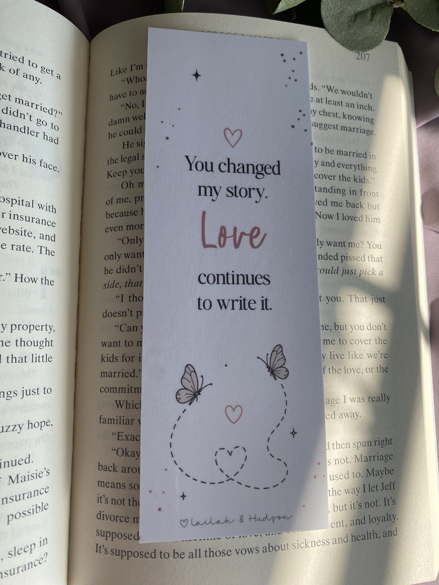 Still Part of My Story Bookmark