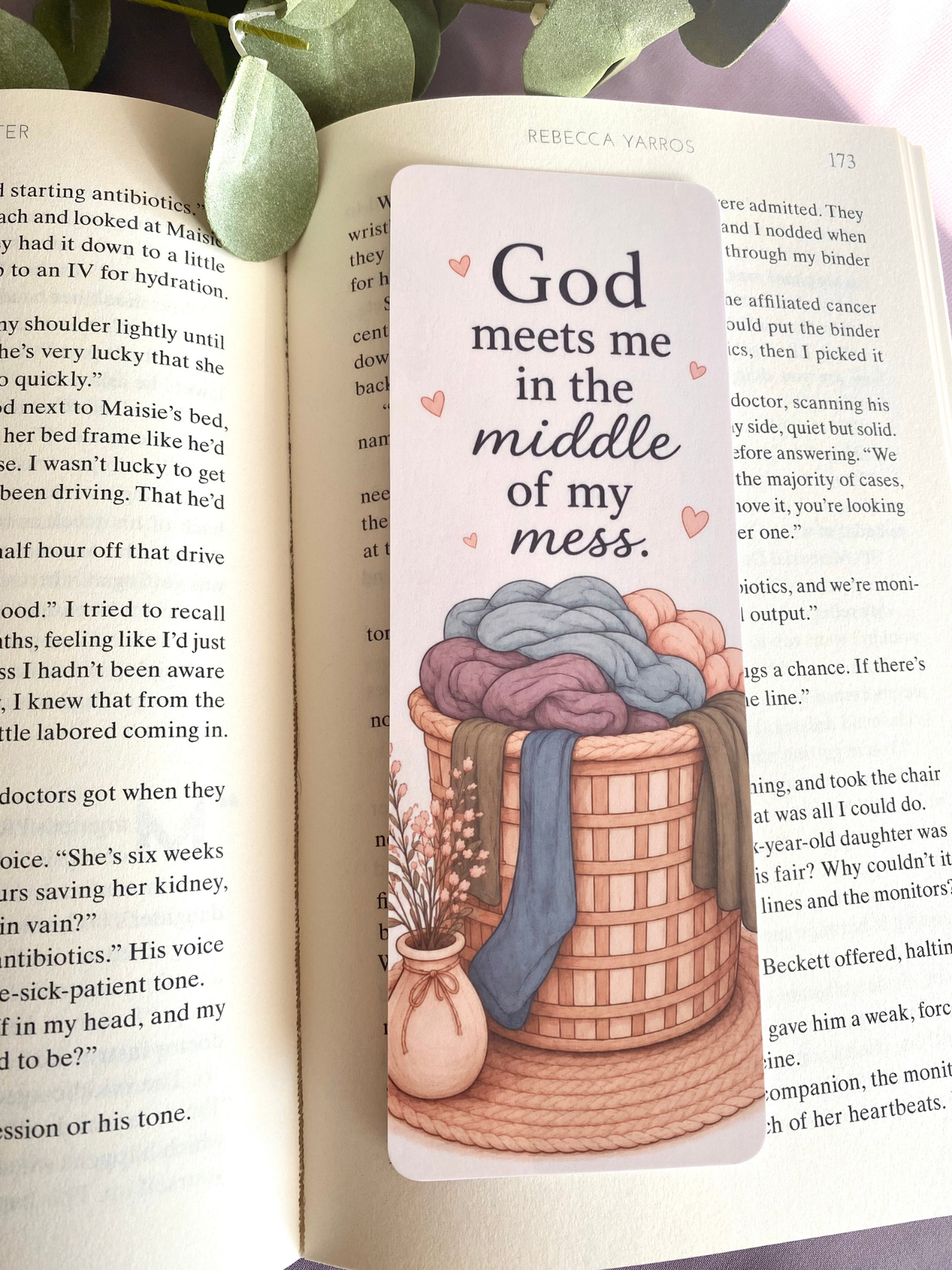 God Meets Me in the Middle of My Mess Bookmark