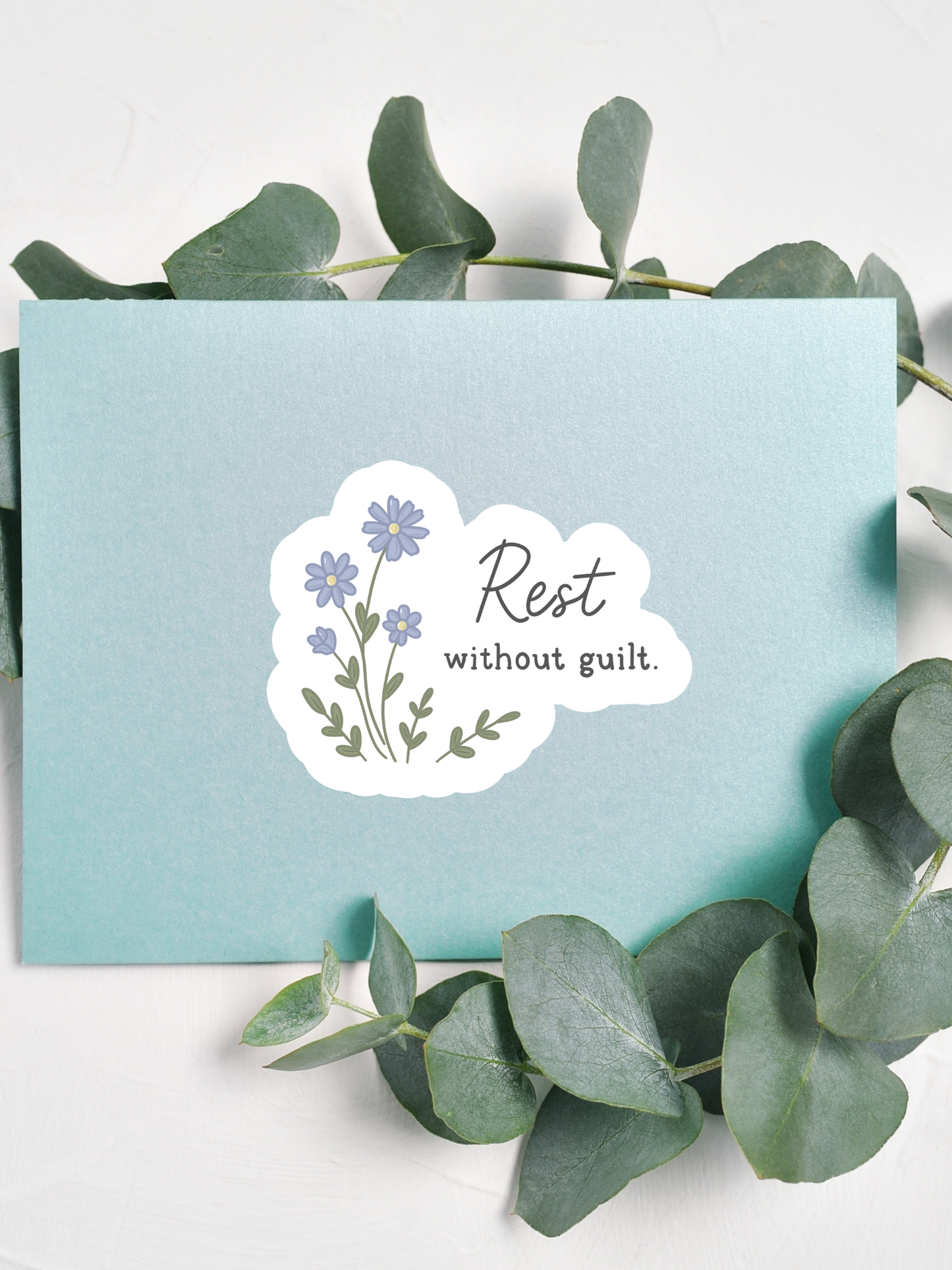Rest Without Guilt Sticker
