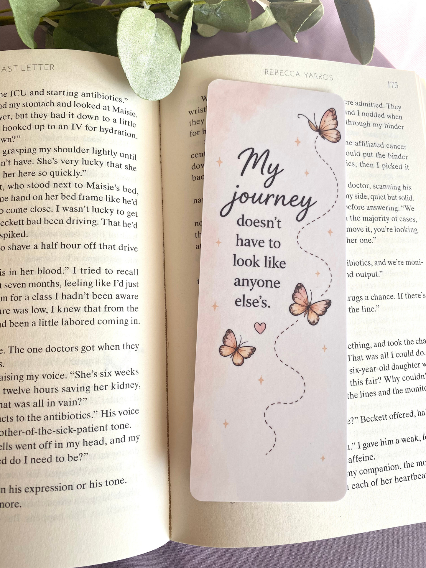 My Journey Doesn't Have to Look Like Anyone Else's Bookmark