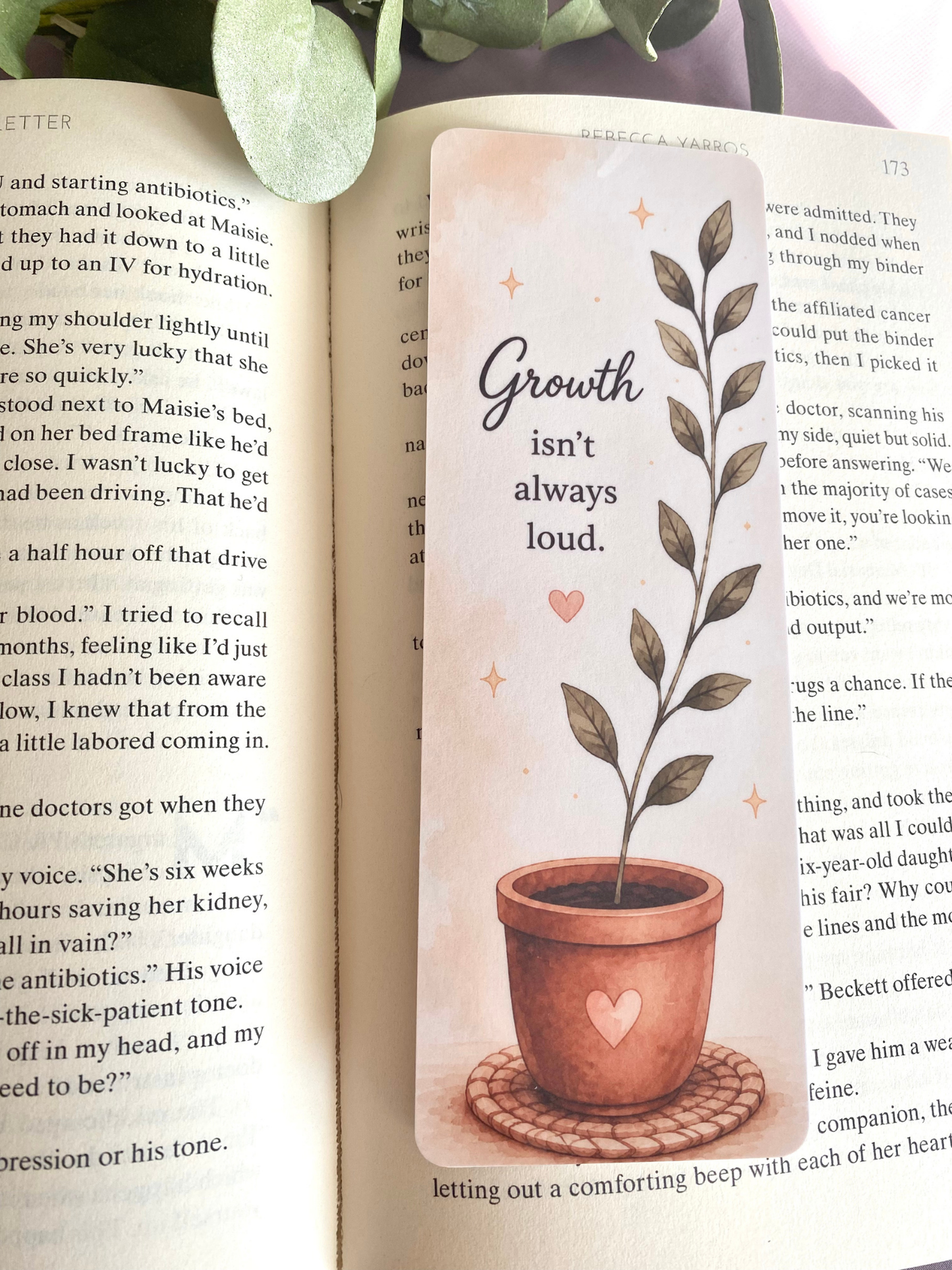 Growth Isn't Always Loud Bookmark