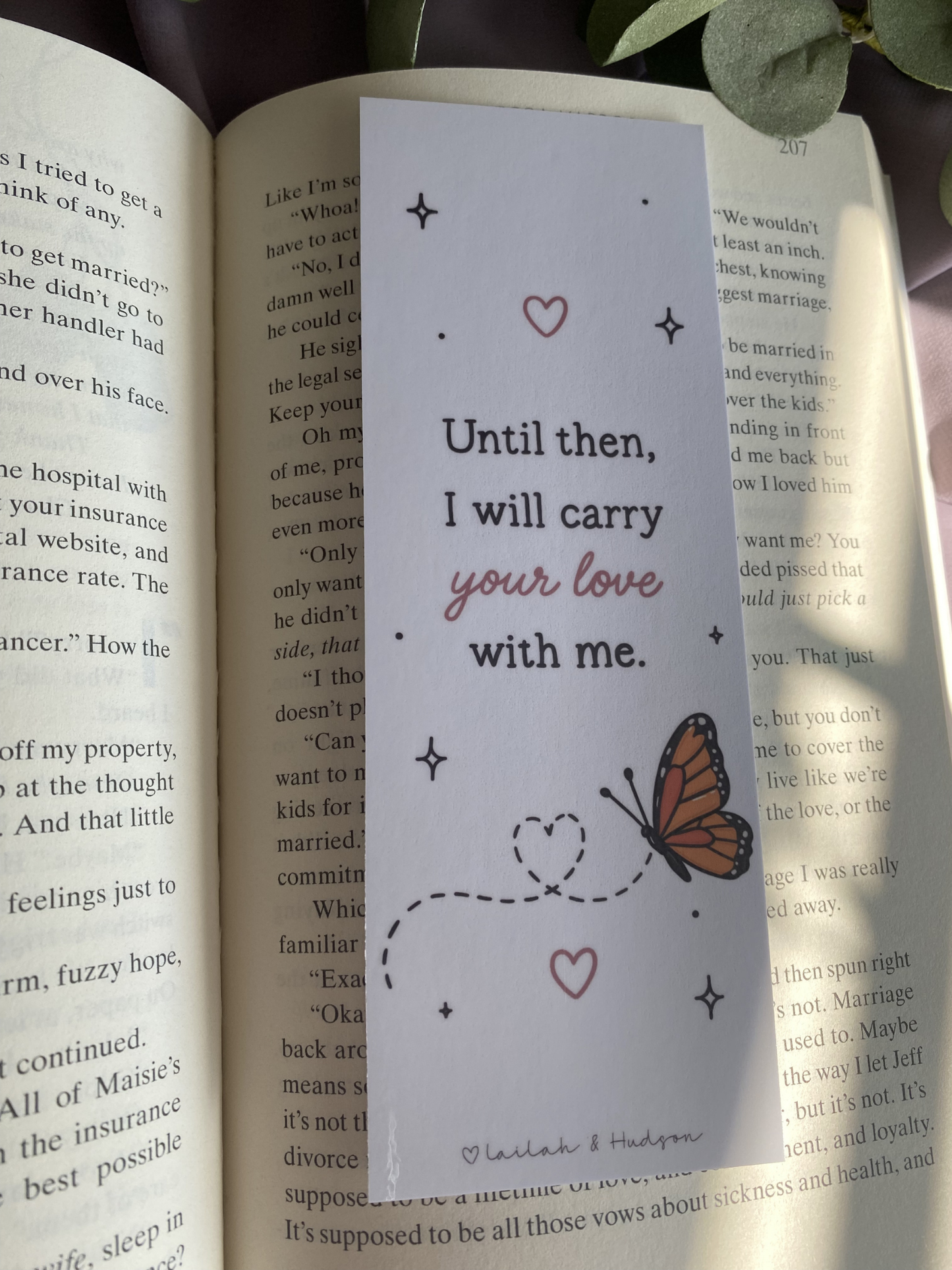 Until Heaven, My Sweet Child Bookmark
