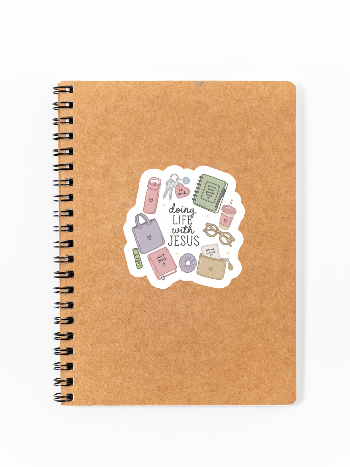 Doing Life With Jesus Sticker
