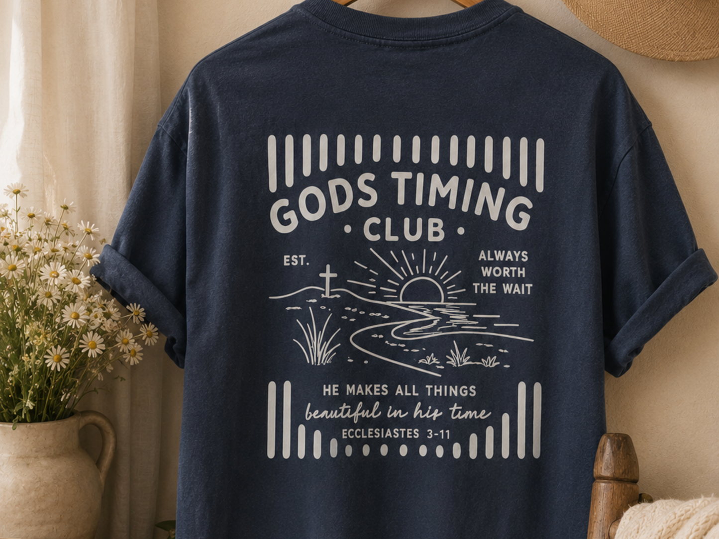 God's Timing Club Shirt