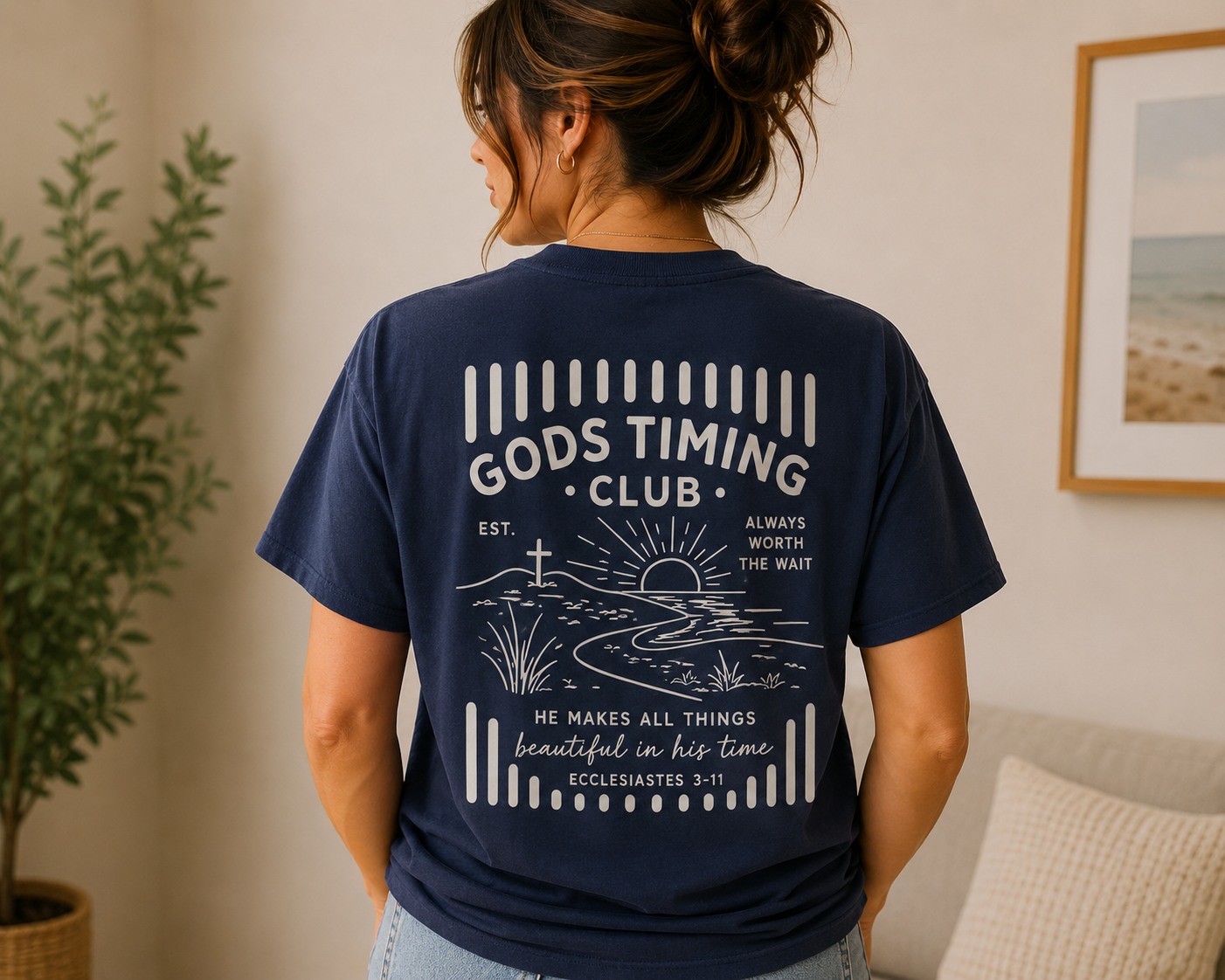 God's Timing Club Shirt